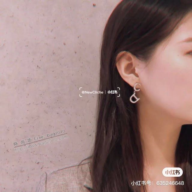 Dior飾品 迪奧經典熱銷款中古耳環耳釘  zgd1371